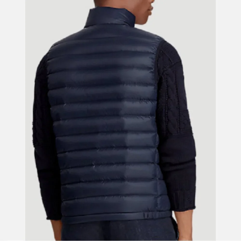 Polo Ralph Lauren Down Navy Packable Water Repellent Vest